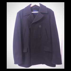 Martin + Osa Pea Coat Navy Sz Medium